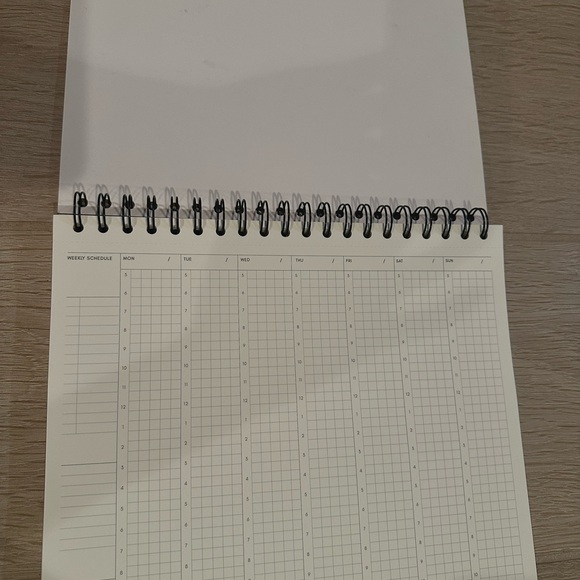 Cloth & Paper Time Block Notebook - Picture 4 of 4